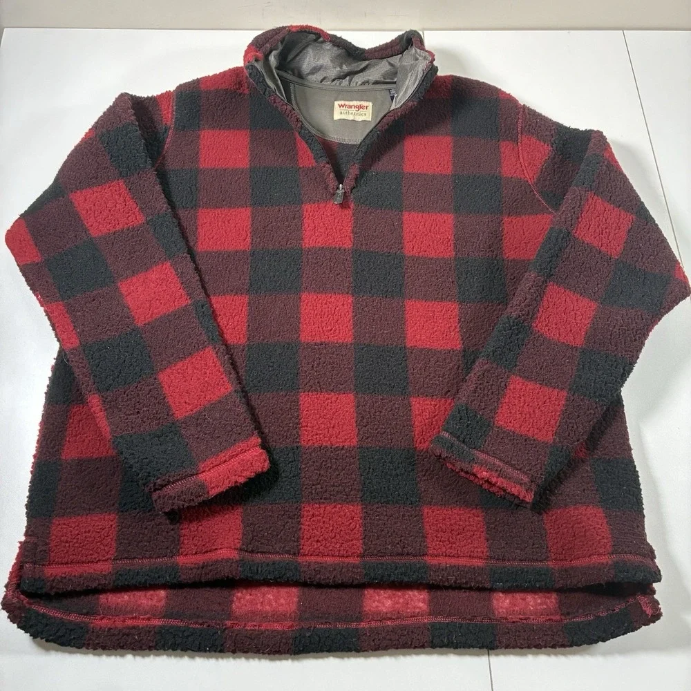 Wrangler sherpa pullover